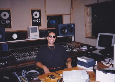 Jeff At The studio in 1999