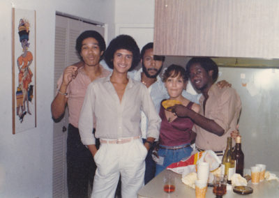 Joel Widmaer, Jeff Wainwright, Papichou, Cooki Blades in Miami 1979