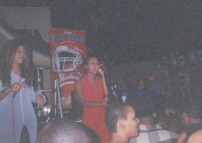 Leila Chicot & Misty @ Gusto's Miami 2003