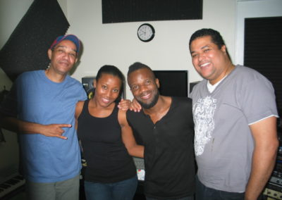 Misty, Shaba, Ralph & Jeff in studio