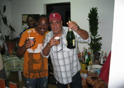 Robert Hubert & Robert Martino in Guadeloupe