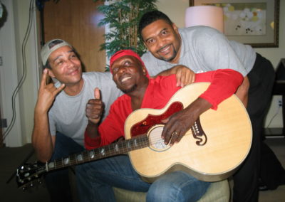 Yvans Morisseau, Jimmy Cliff & Jeff Wainwright in Miami 2011